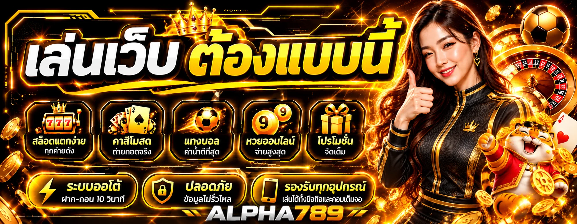 ภาพประกอบ ALPHA789 สล็อต คู่มือวิเคราะห์เกม PG แบบละเอียด ในโทน ALPHA789
